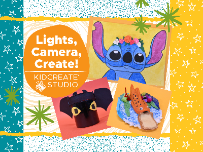 Homeschool Lights, Camera, Create! Weekly Class (5-12 Years)