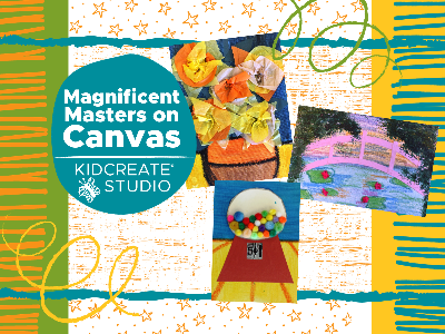 Masters on Canvas Weekly Class (4-12 Years)