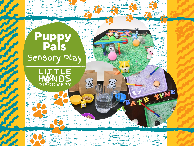 Kidcreate Studio - Eden Prairie. Puppy Pals Sensory Play (12 months -6 Years)