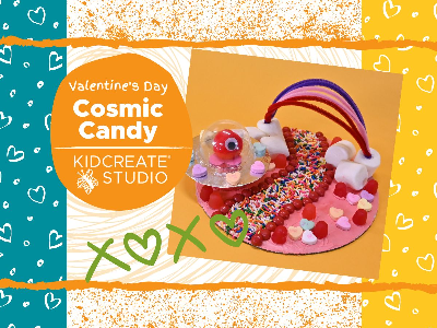 Kidcreate Studio - Eden Prairie. Valentine’s Day - Cosmic Candy Workshop (4-9 Years)