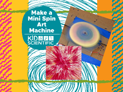 Kidcreate Studio - Woodbury. Make a Mini Spin Art Machine Workshop (4-9 Years)