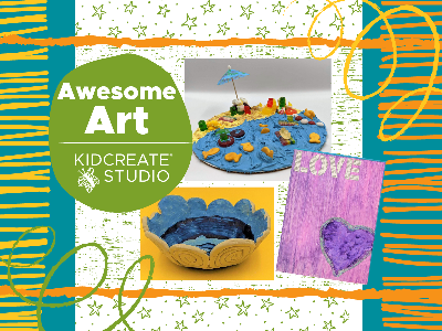 Kidcreate Studio - Bloomfield. Awesome Art Weekly Class (4-9 Years)